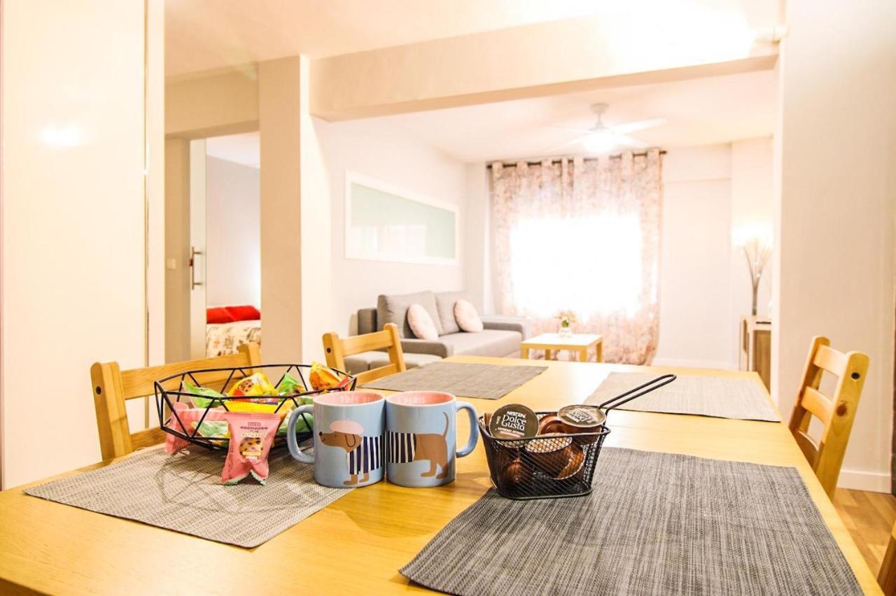 Lujoso Apartamento Centro Ciudad, Parking Privado Gratuito Murcia Exterior foto