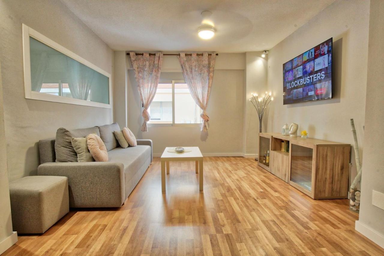 Lujoso Apartamento Centro Ciudad, Parking Privado Gratuito Murcia Exterior foto