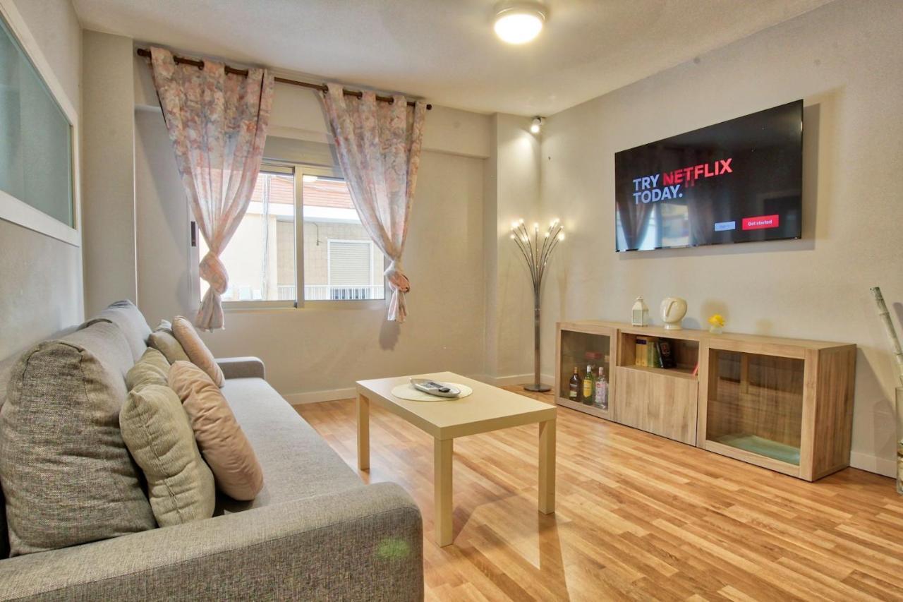 Lujoso Apartamento Centro Ciudad, Parking Privado Gratuito Murcia Exterior foto